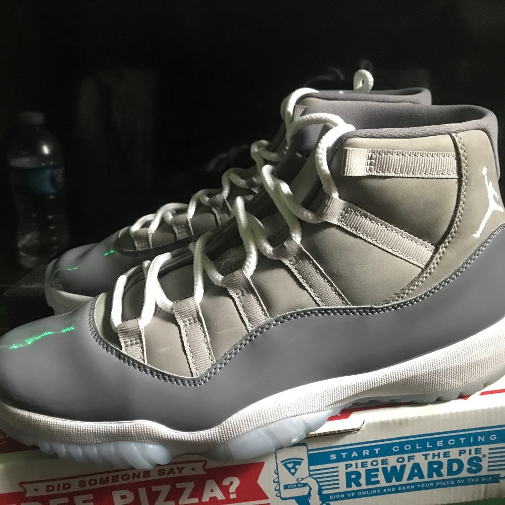 Authentic Cool Grey 11s
